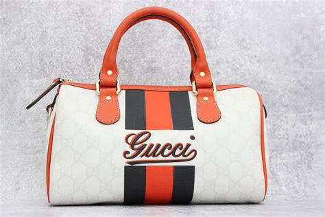 gucci orange mini gucci boston|Gucci mini shoulder bags.